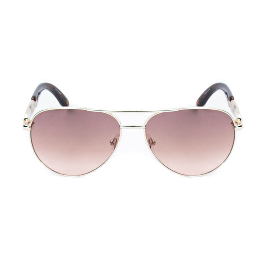 Guess Metall-Sonnenbrille in Gold