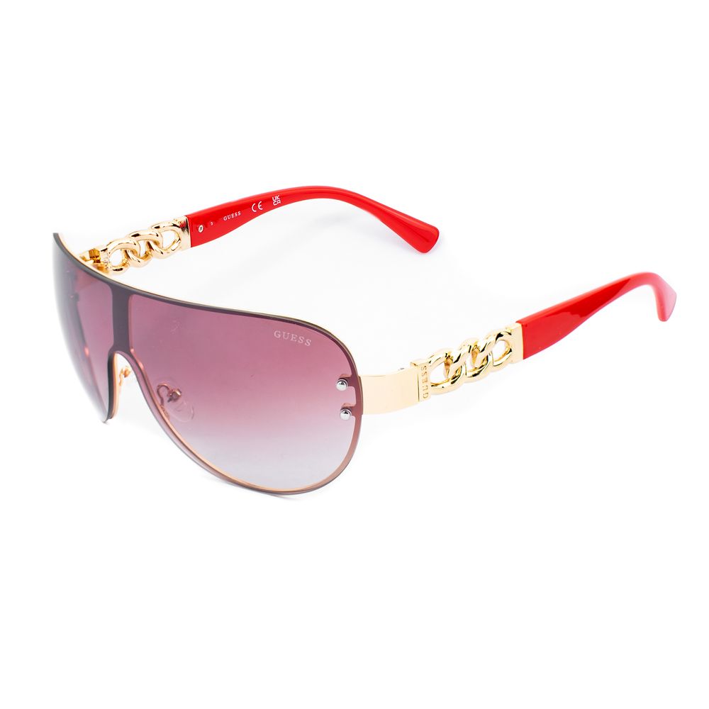 Guess Rote Metall-Sonnenbrille
