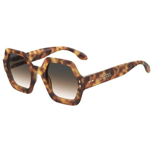 Isabel Marant Gelbe Sonnenbrille aus Acetat