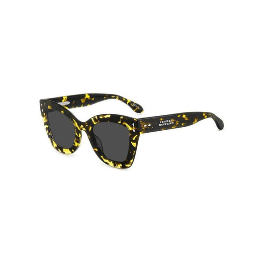 Isabel Marant Gelbe Sonnenbrille aus Acetat