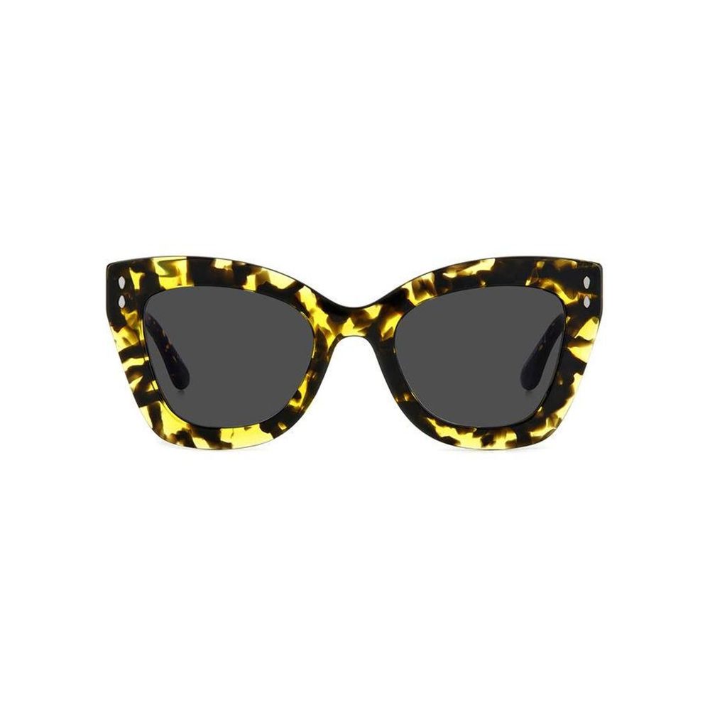 Isabel Marant Gelbe Sonnenbrille aus Acetat