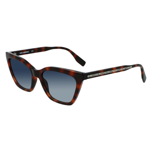 Karl Lagerfeld Braune Injected Sonnenbrille
