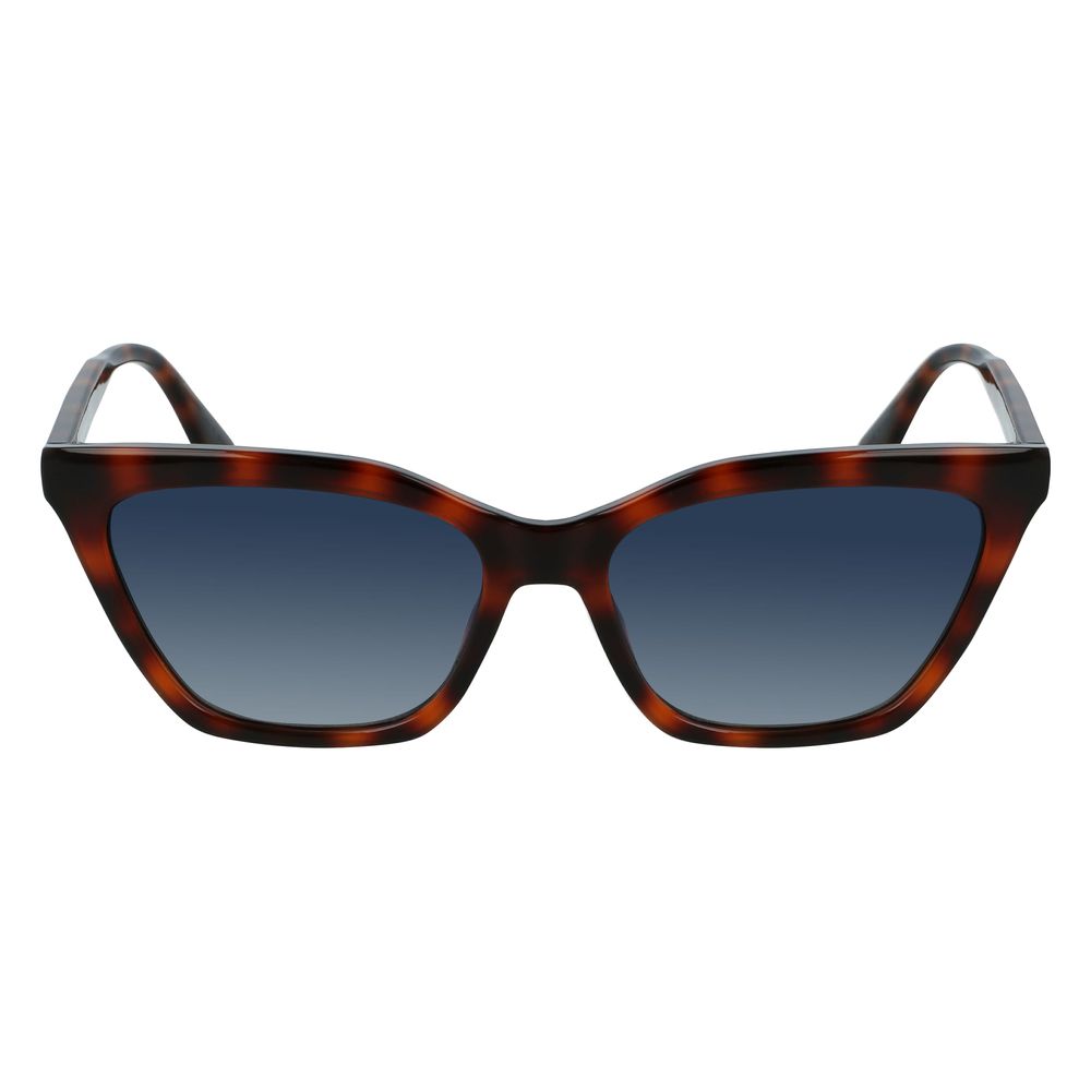 Karl Lagerfeld Braune Injected Sonnenbrille