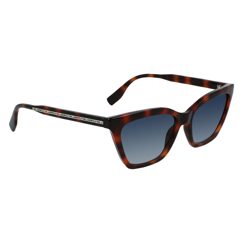 Karl Lagerfeld Braune Injected Sonnenbrille