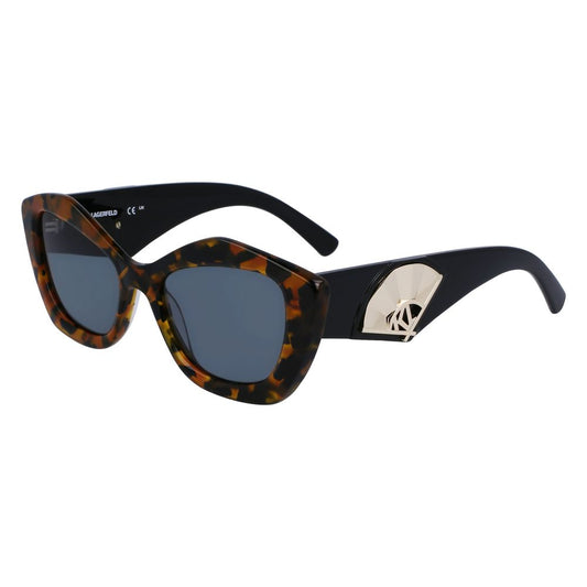 Karl Lagerfeld Braune Sonnenbrille aus Acetat