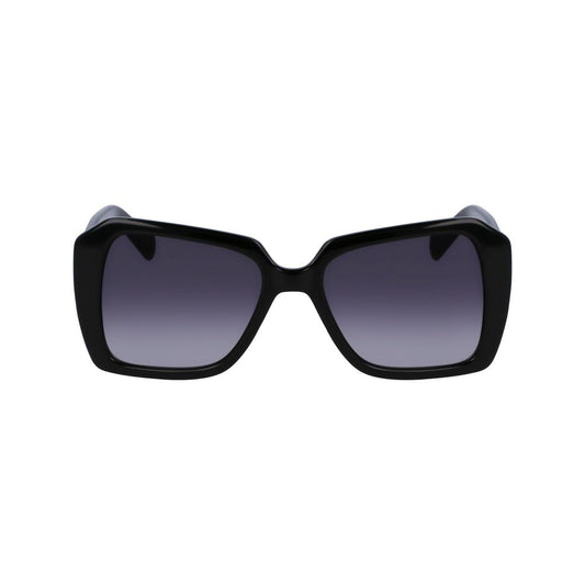 Karl Lagerfeld Schwarze Injected Sonnenbrille