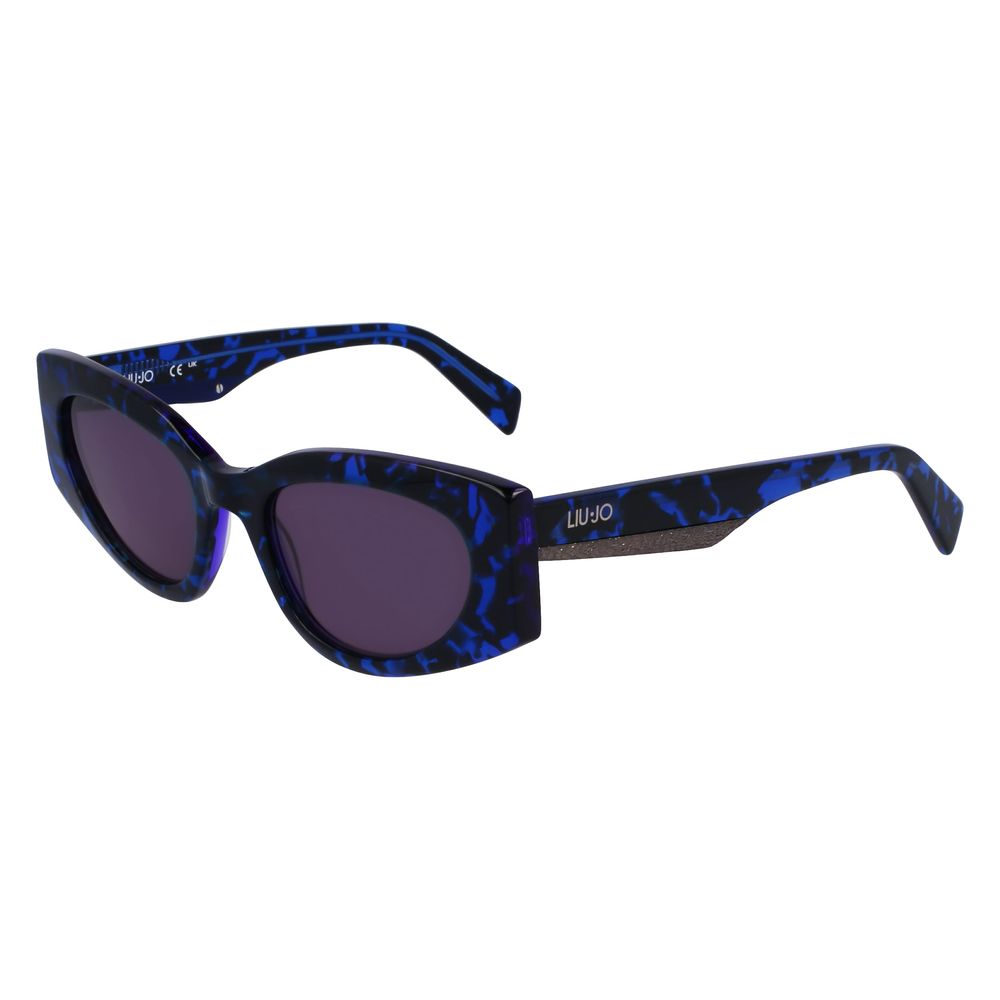 Liu Jo Blaue Sonnenbrille aus Acetat