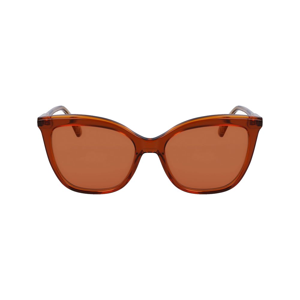 Longchamp Gelbe Sonnenbrille aus Acetat