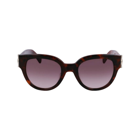 Longchamp Braune Sonnenbrille aus Acetat