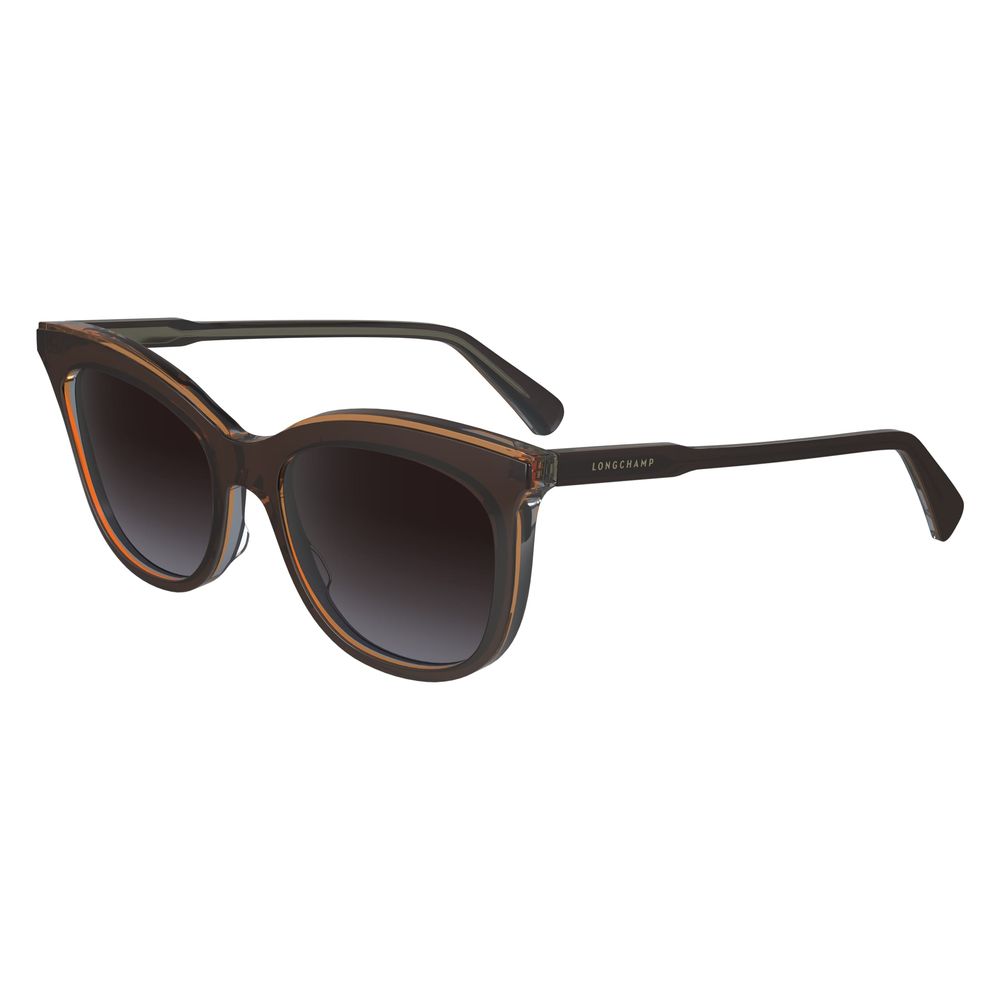 Longchamp Braune Sonnenbrille aus Acetat