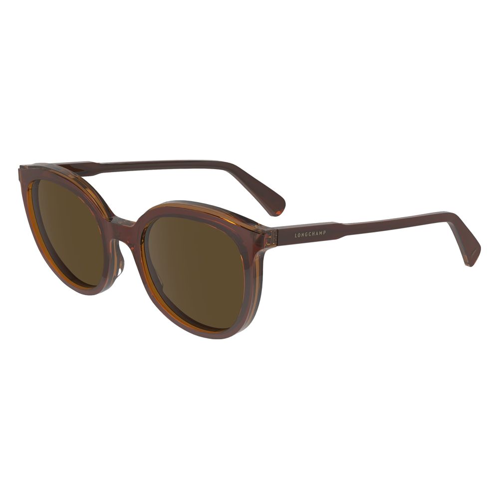 Longchamp Braune Sonnenbrille aus Acetat