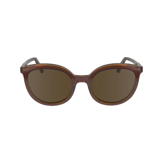 Longchamp Braune Sonnenbrille aus Acetat