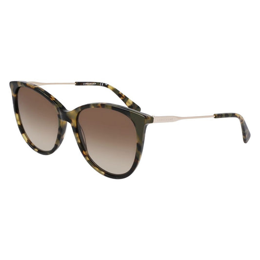 Longchamp Braune Sonnenbrille aus Acetat