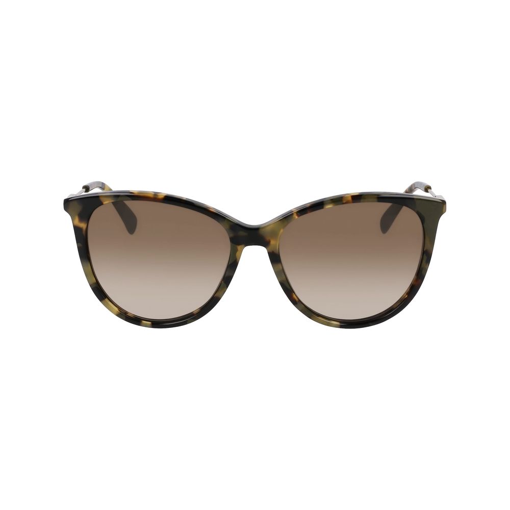 Longchamp Braune Sonnenbrille aus Acetat