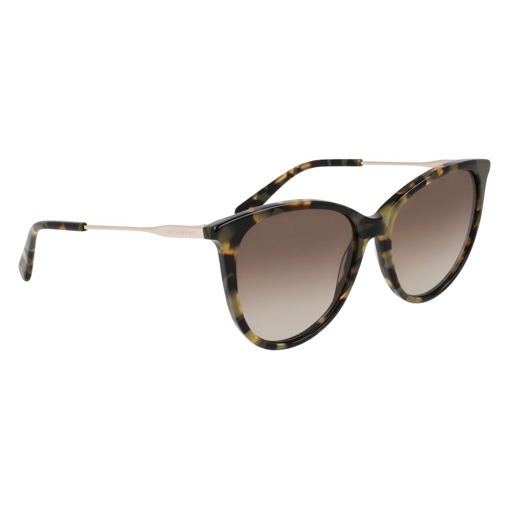 Longchamp Braune Sonnenbrille aus Acetat