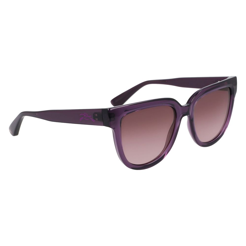 Longchamp Grau Injected Sonnenbrille