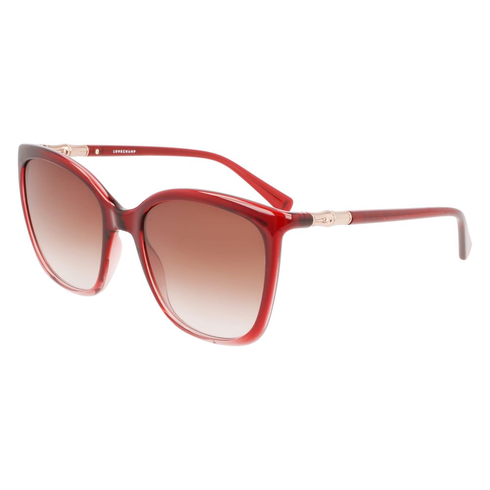 Longchamp Sonnenbrille mit Rot-Injektion