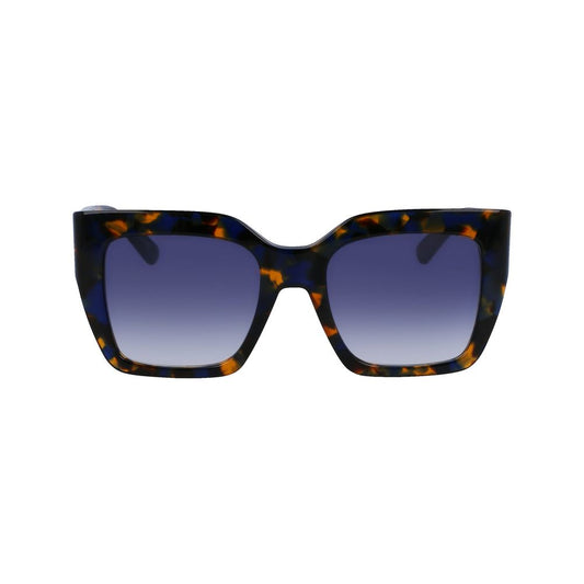 Longchamp Blaue Sonnenbrille aus Acetat