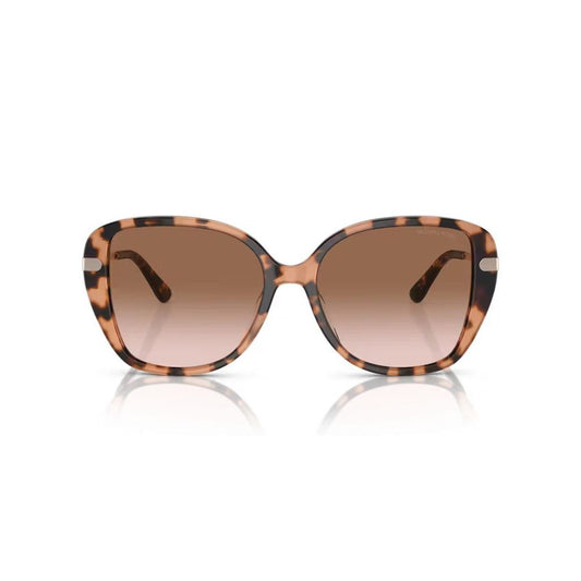 Michael Kors Braune Metall-Sonnenbrille