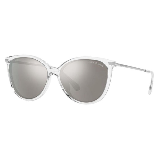 Michael Kors Acetat-Sonnenbrille mit transparentem Rahmen
