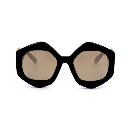 Philipp Plein Goldene Metall-Sonnenbrille