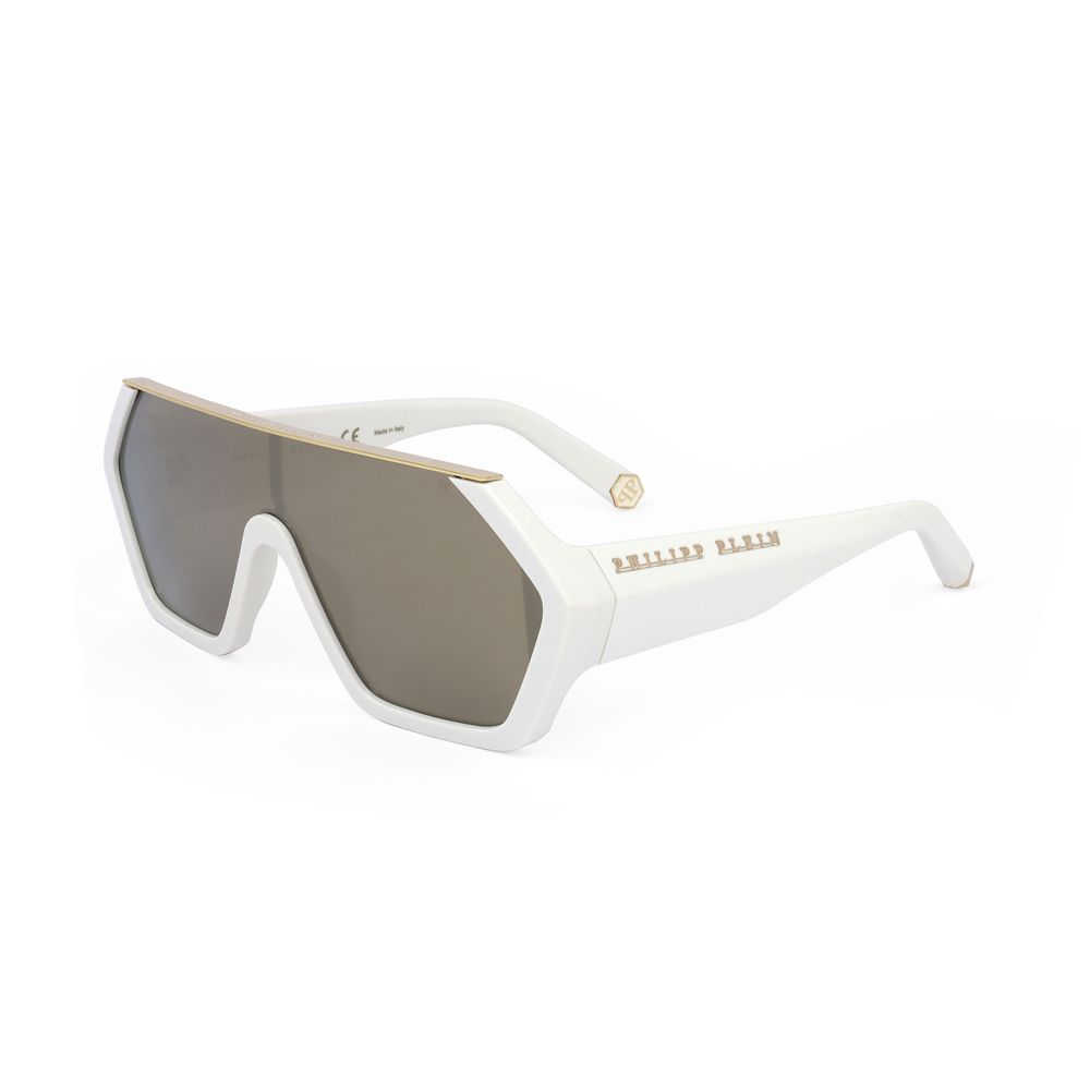 Philipp Plein Sonnenbrille aus schwarzem Acetat