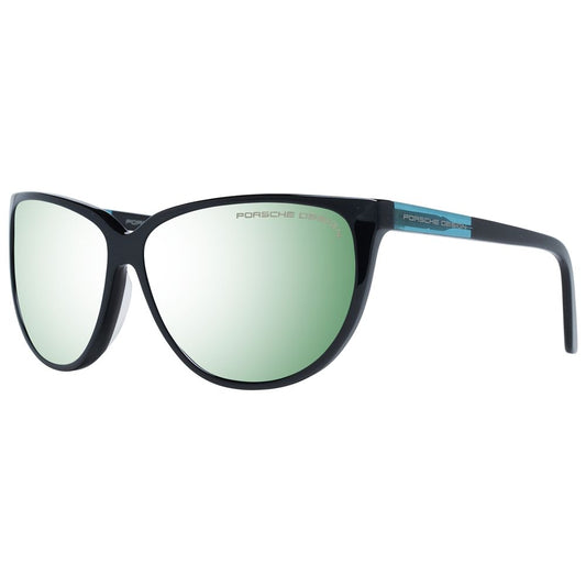 Porsche Design Schwarze Sonnenbrille aus Acetat