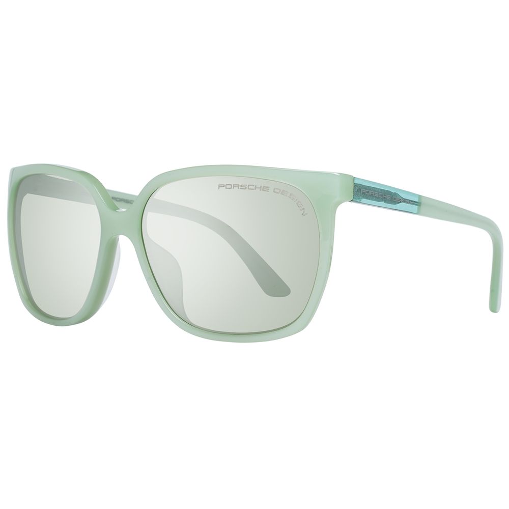 Porsche Design Grüne Sonnenbrille aus Acetat