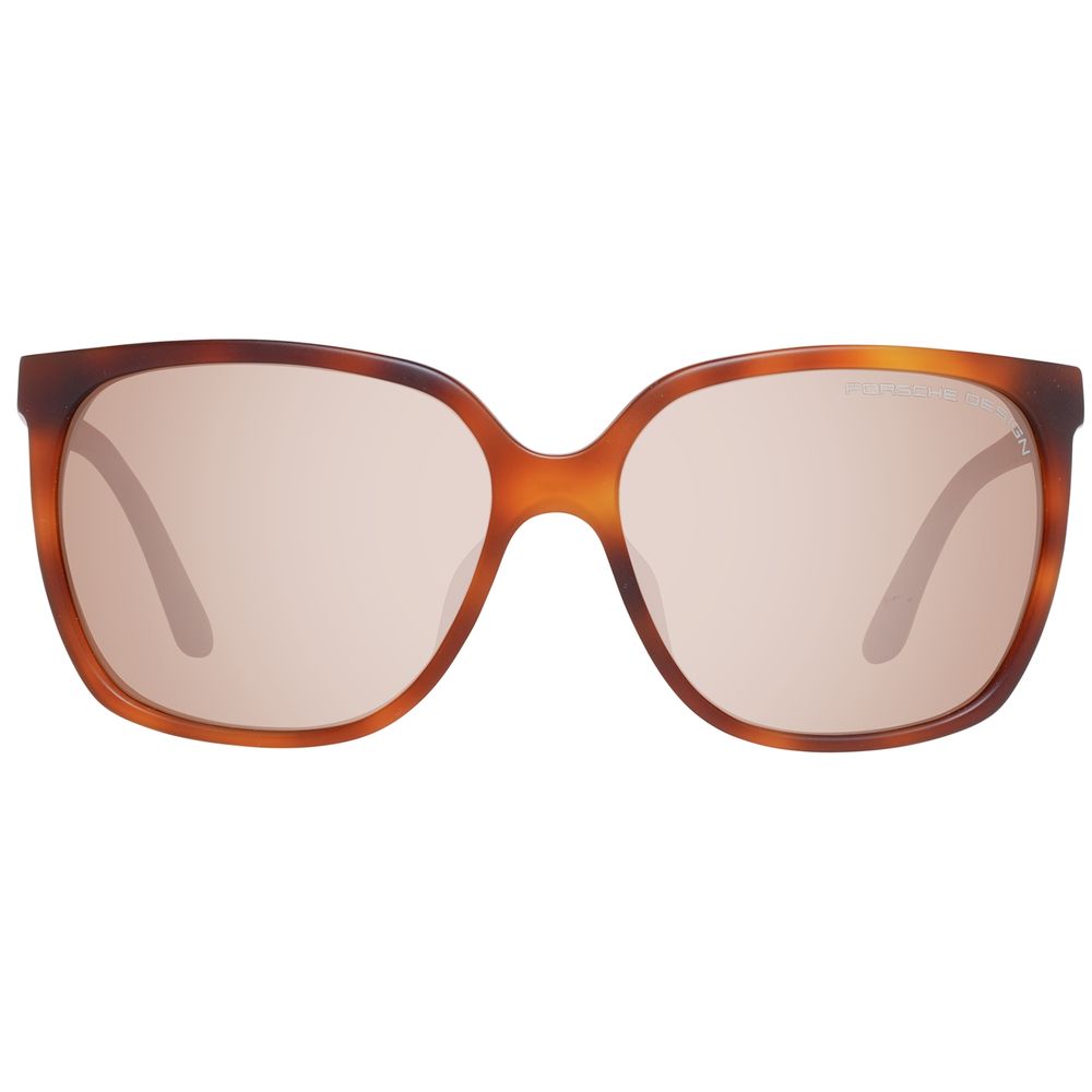 Porsche Design Braune Sonnenbrille aus Acetat