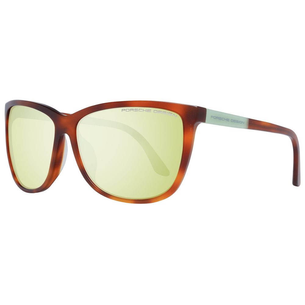 Porsche Design Braune Sonnenbrille aus Acetat