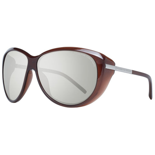 Porsche Design Braune Polyamid-Sonnenbrille