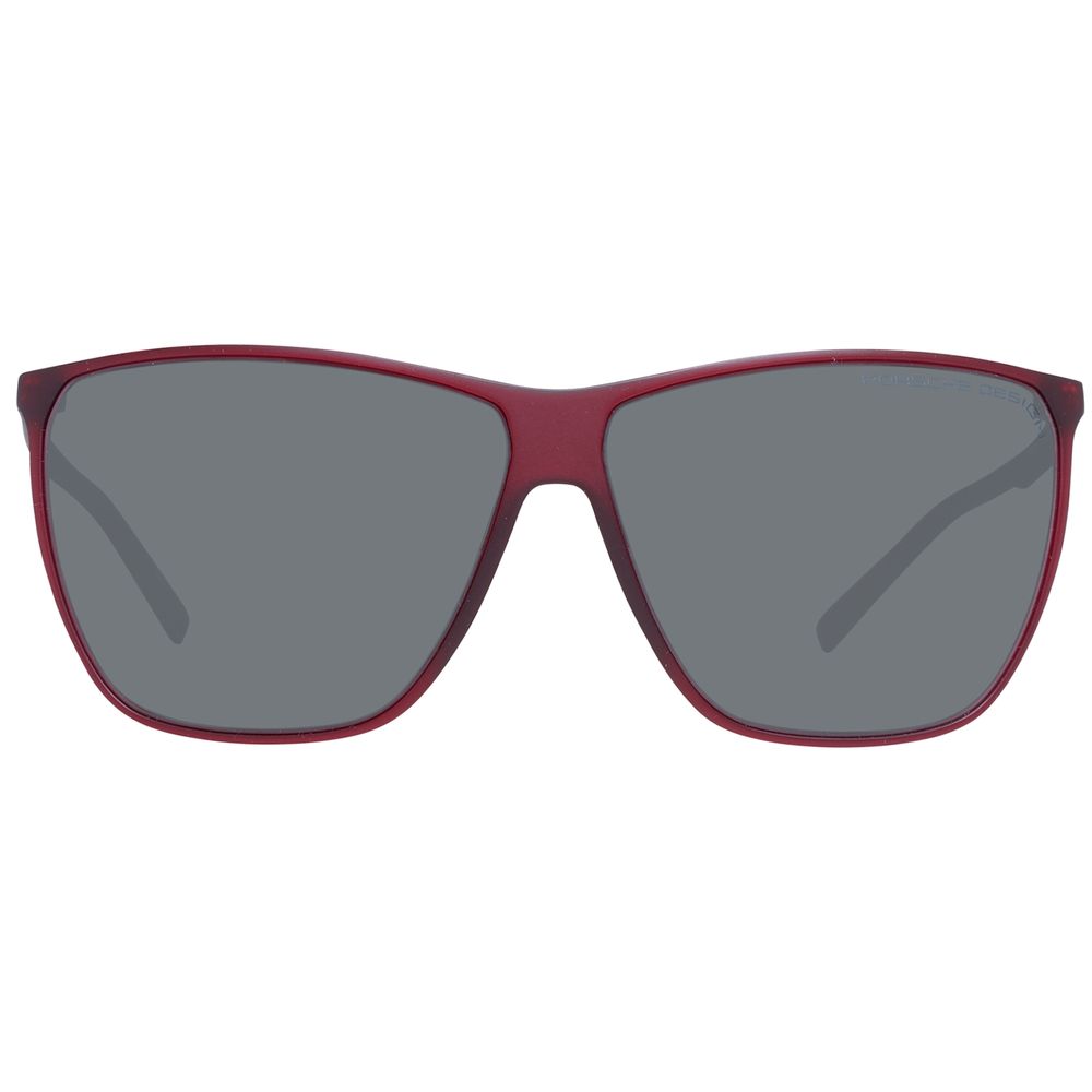 Porsche Design Rote Polyamid-Sonnenbrille
