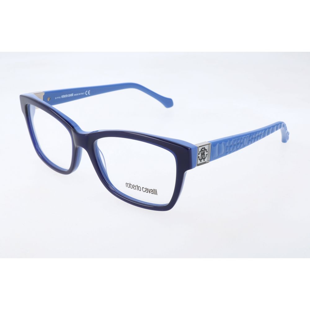 Roberto Cavalli Blaue Acetat-Brille (Gestelle)