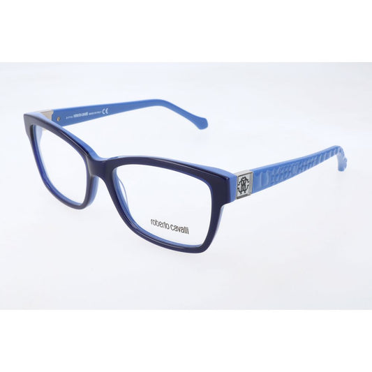 Roberto Cavalli Blaue Acetat-Brille (Gestelle)