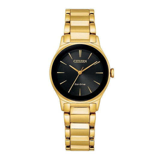Citizen Goldene Edelstahl-Dress-Watch