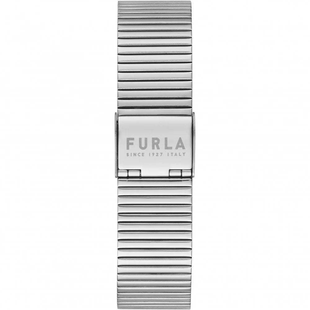 Furla Graue Edelstahl-Dress-Watch
