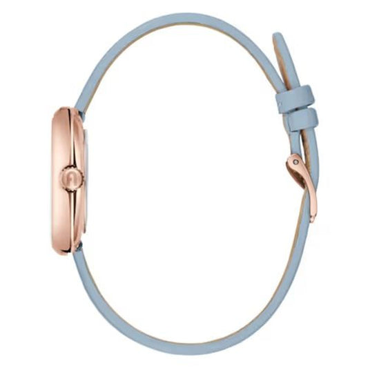 Furla Blaue Leder-Dress-Uhr