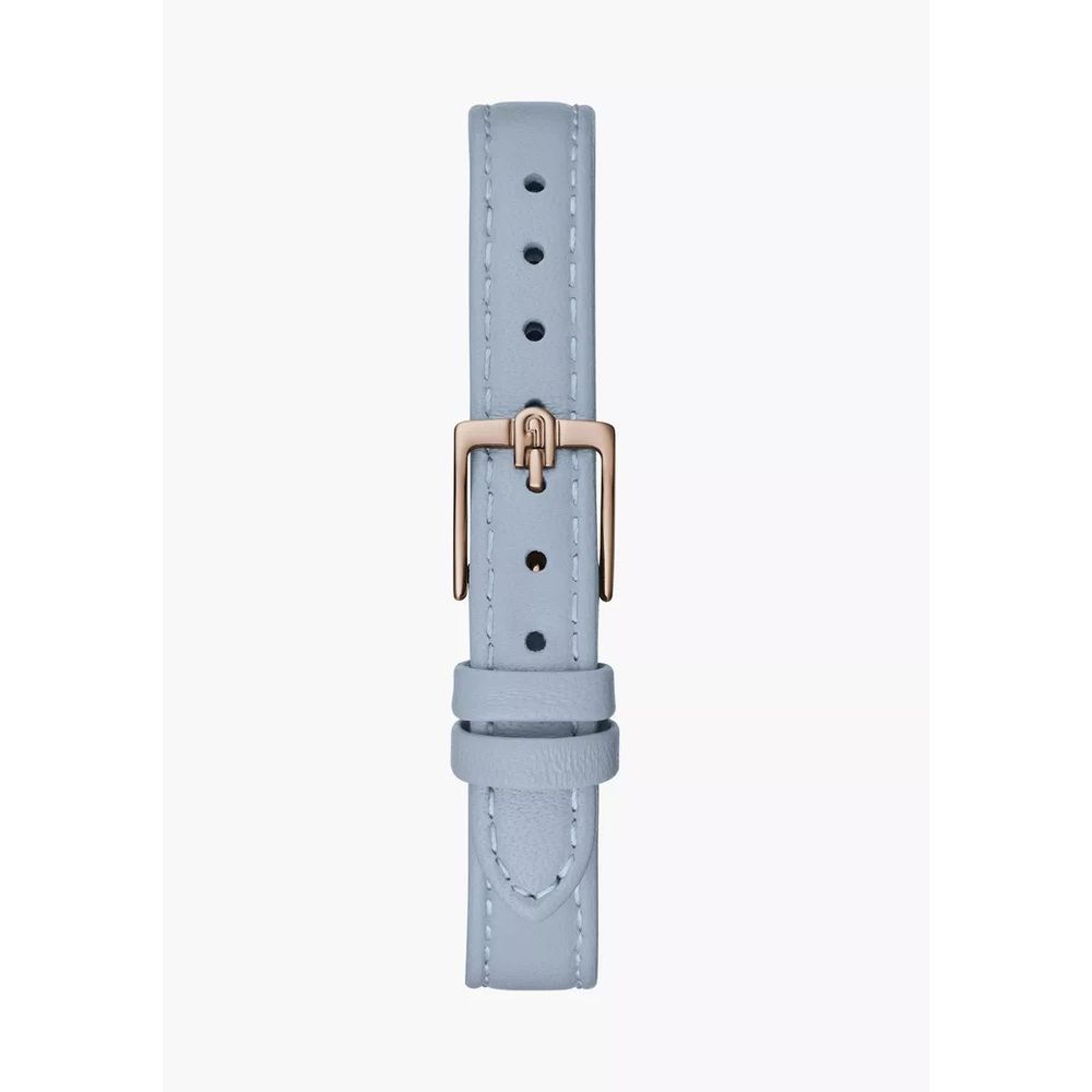 Furla Blaue Leder-Dress-Uhr