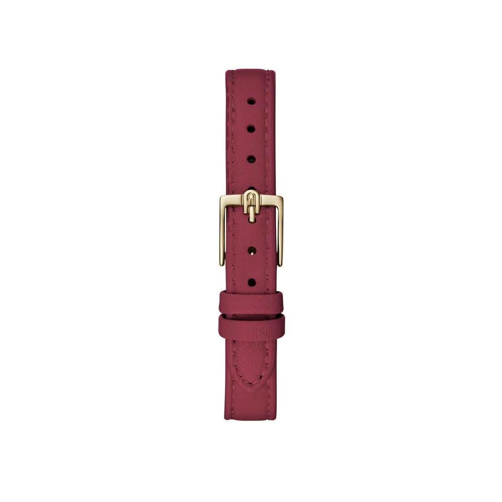 Furla Rote Leder-Kleid-Uhr