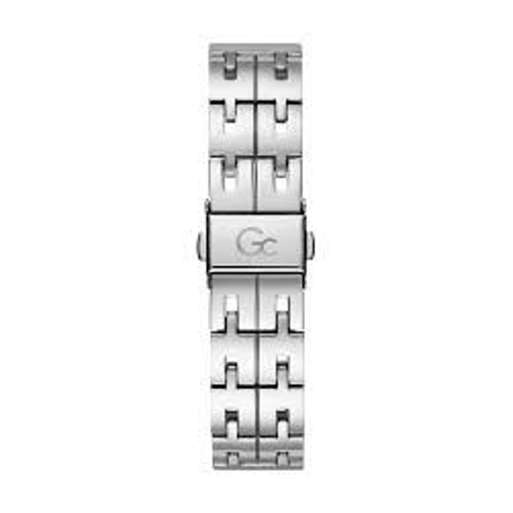 GC Elegante Edelstahl-Armbanduhr in Grau