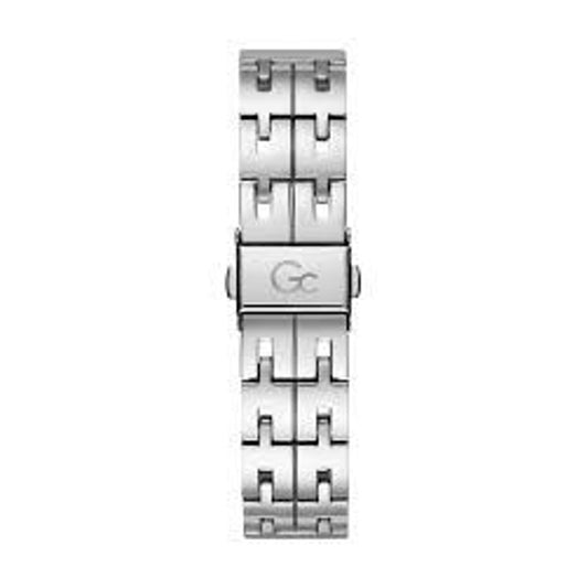 GC Elegante Edelstahl-Armbanduhr in Grau