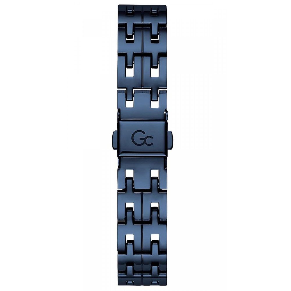 GC Edelstahl-Armbanduhr in Blau