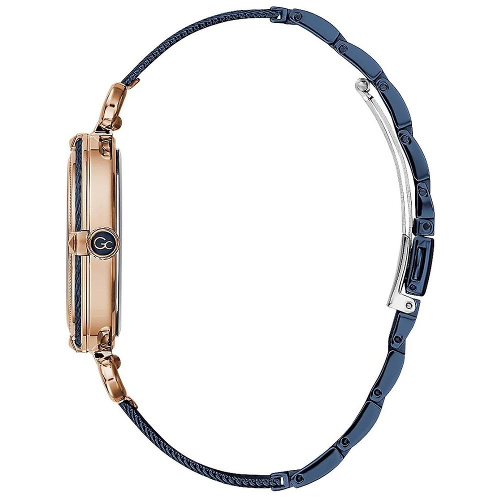 GC Edelstahl-Armbanduhr in Blau