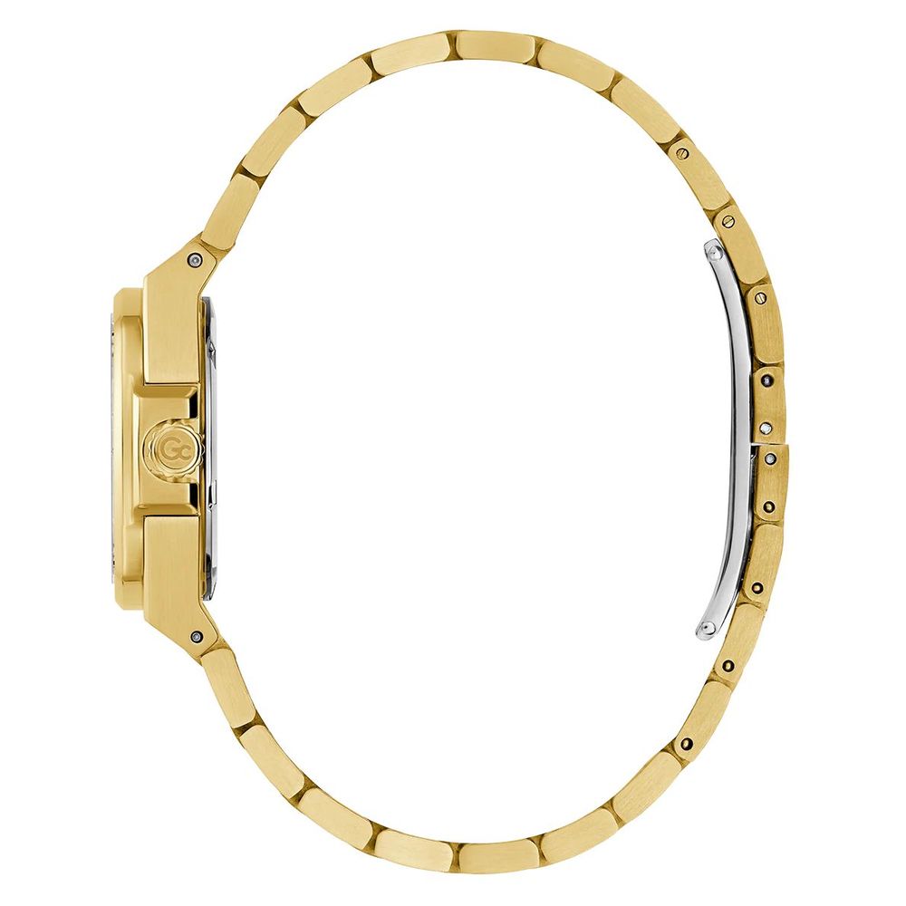 GC Goldene Edelstahl-Dress-Watch