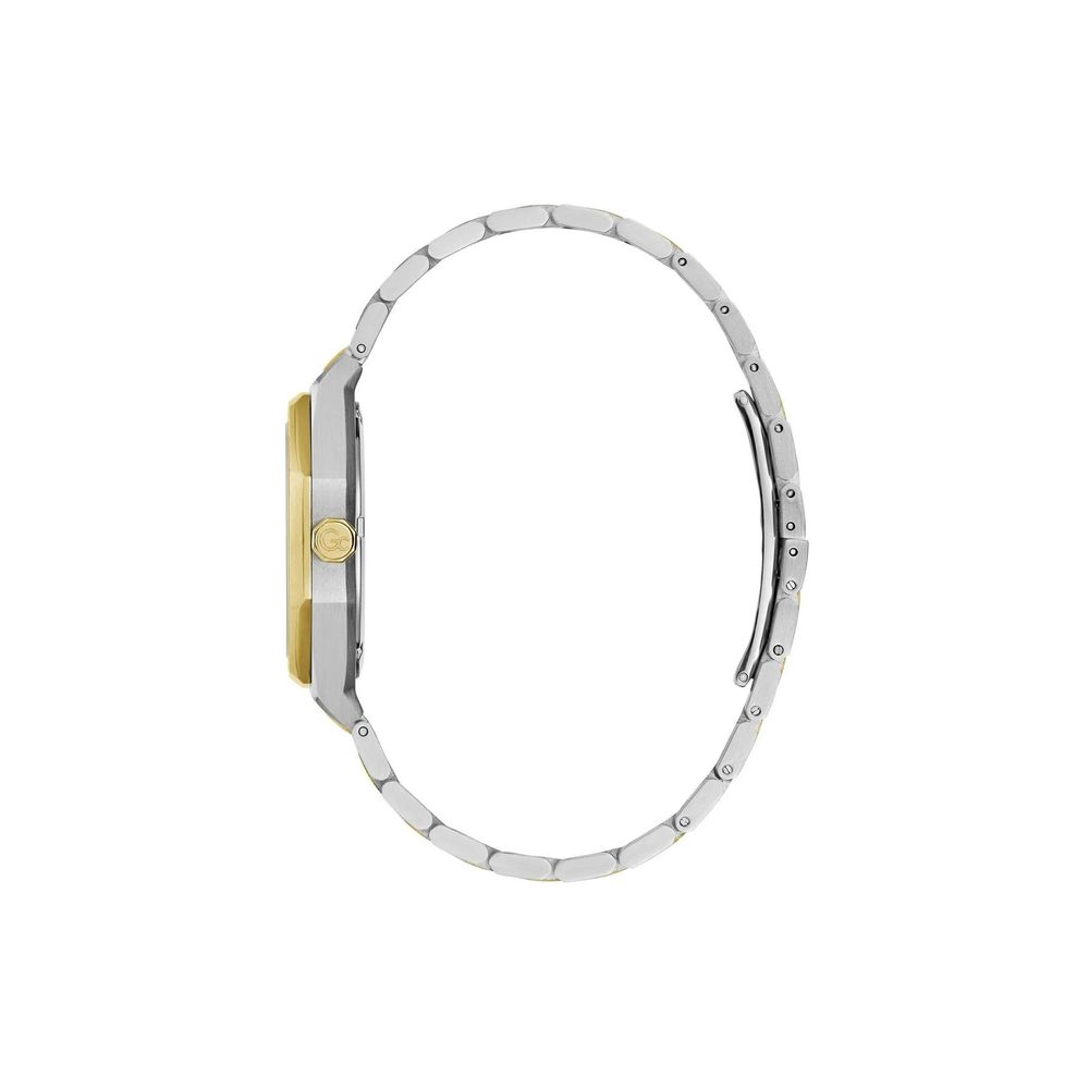 GC Goldene Edelstahl-Dress-Watch