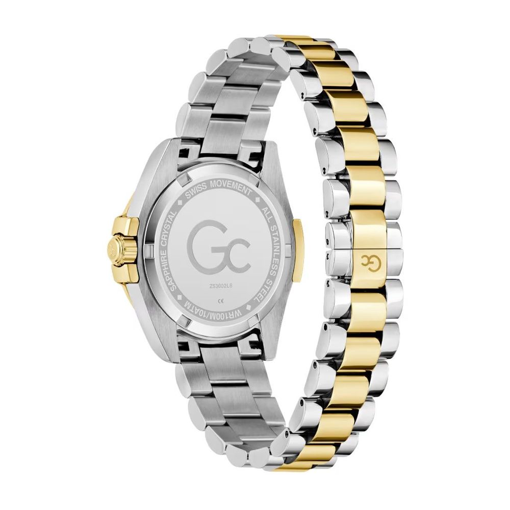 GC Edelstahl-Armbanduhr in Grau