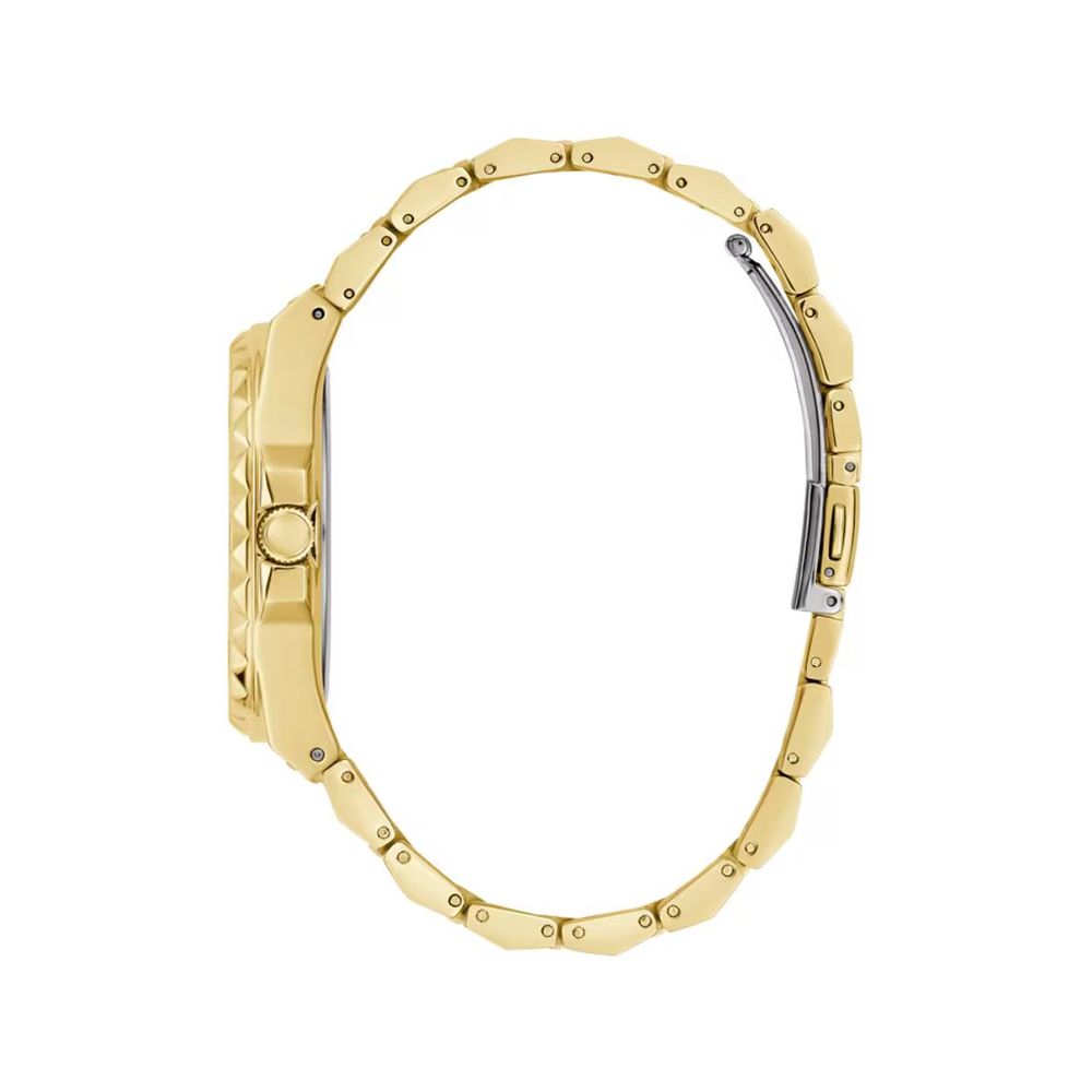 Guess Goldene Edelstahl-Dress-Watch