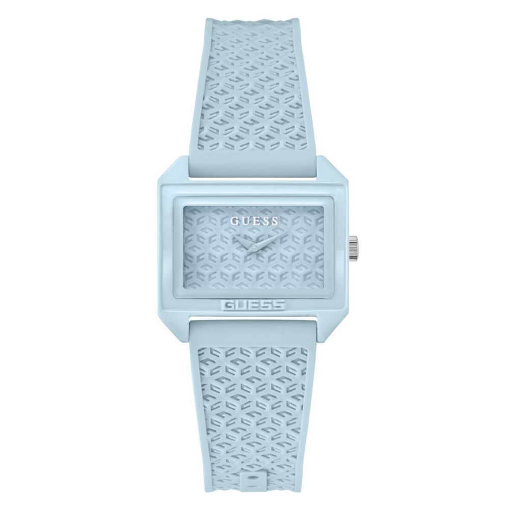 Guess Synthetische Armbanduhr in Blau
