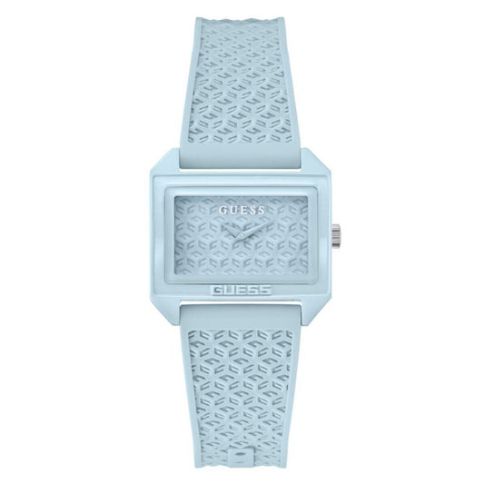 Guess Synthetische Armbanduhr in Blau