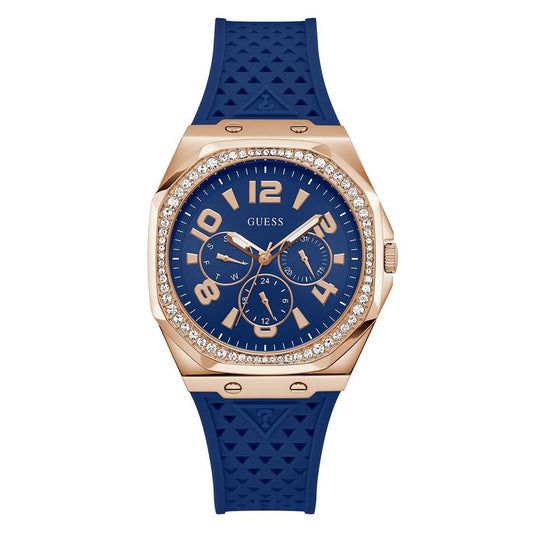 Guess Blaues Armbanduhr aus Synthetik